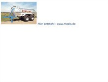 Tablet Screenshot of meels.de